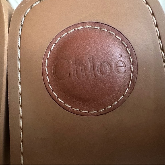 Chloe Woody Sandals 36 Desert Beige - Picture 4 of 6